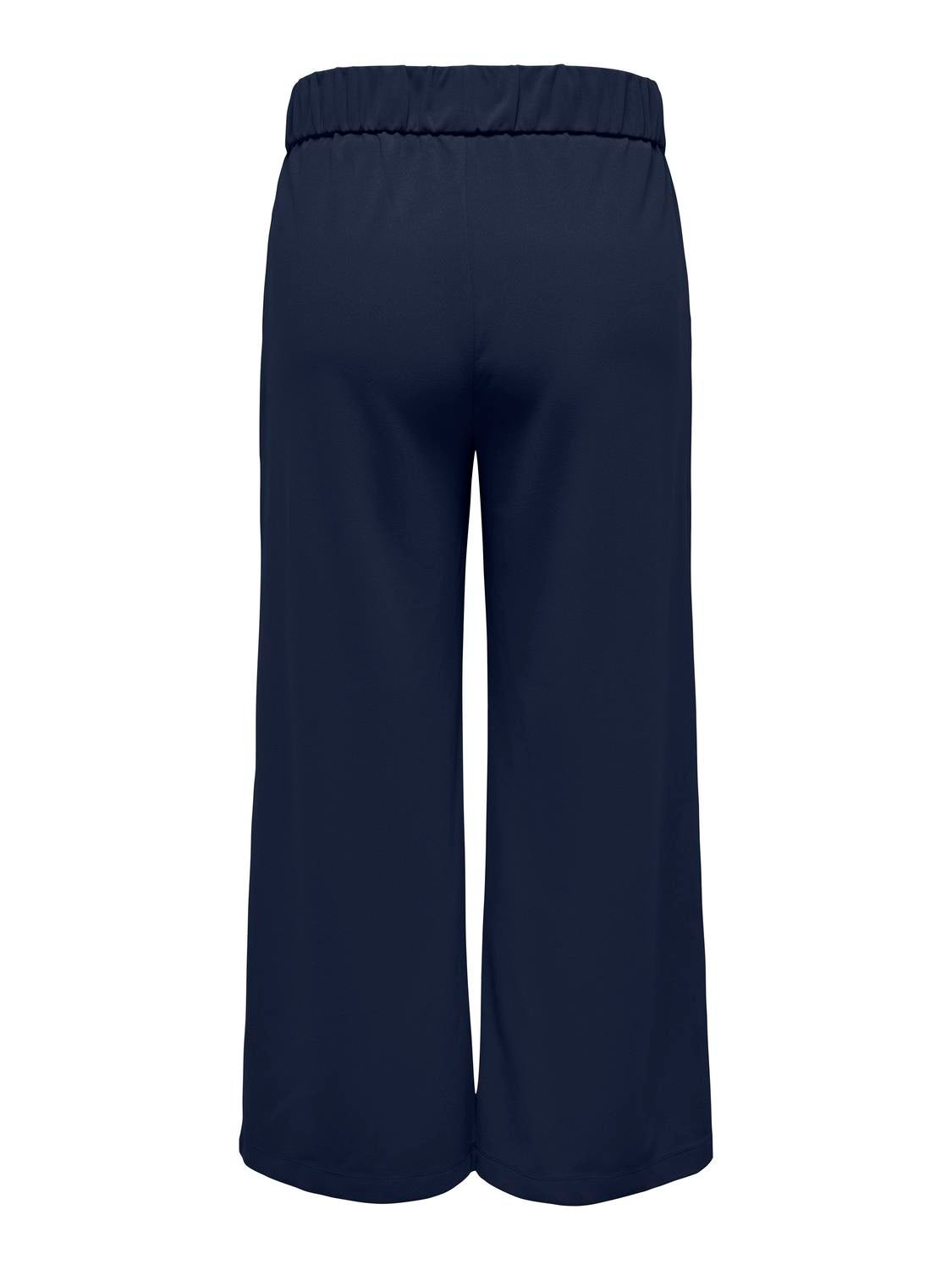 CARSTILLA Normal geschnitten Hose mit weitem Beinschnitt Black Iris