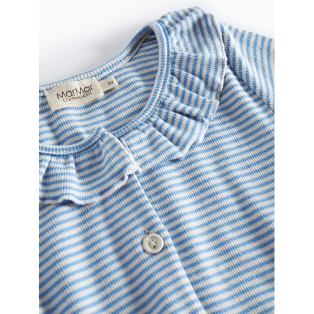 Køb MarMar Modal Fine Rib Blue Stripe Dama LS Kjole