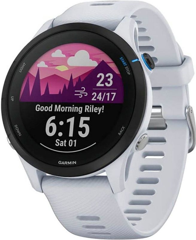 Garmin Forerunner 255 Music - Hardloophorloge - Sporthorloge - Met GPS Tracker - Geschikt voor hardlopen - Wit