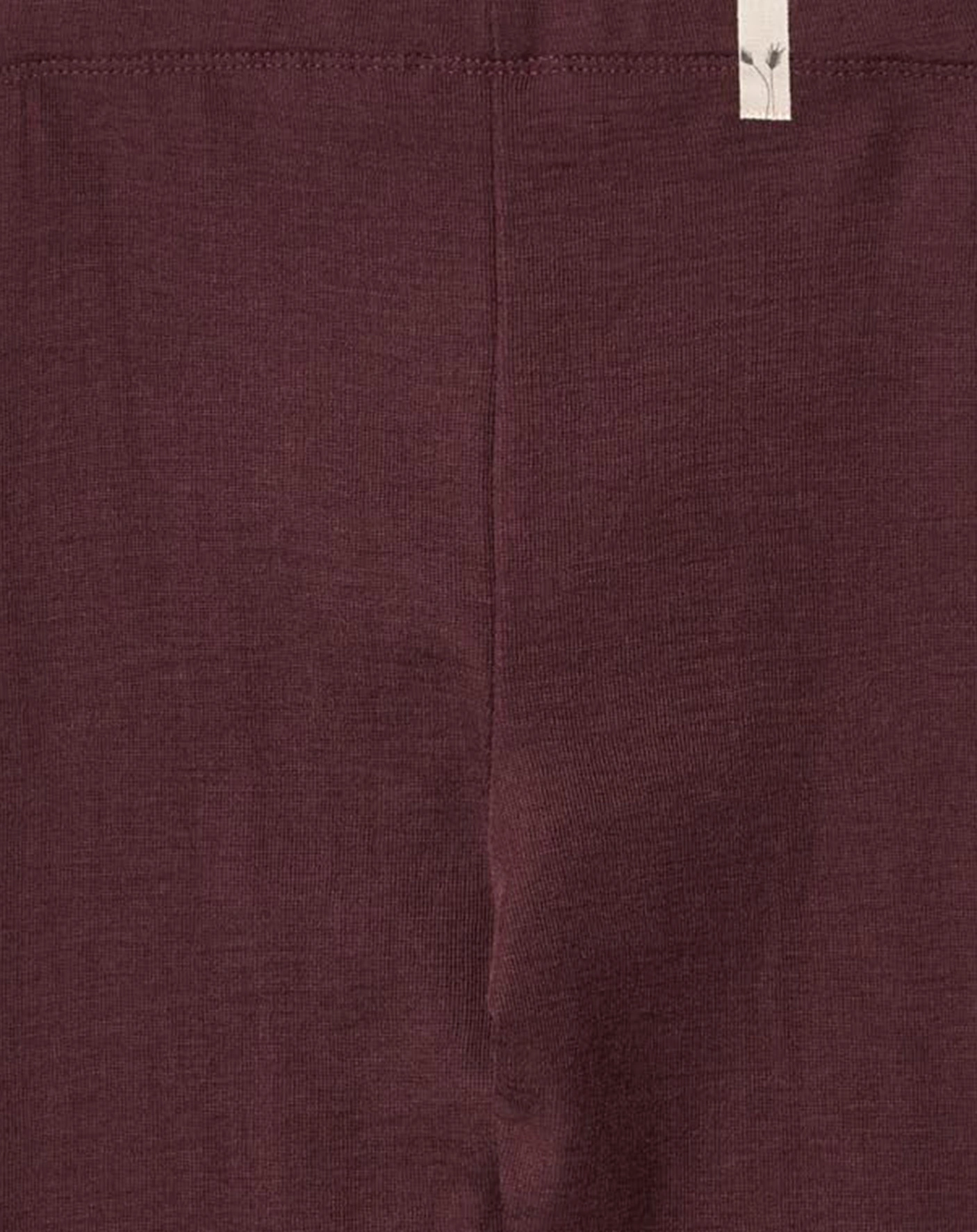 Woll-Leggings BASIC in aubergine