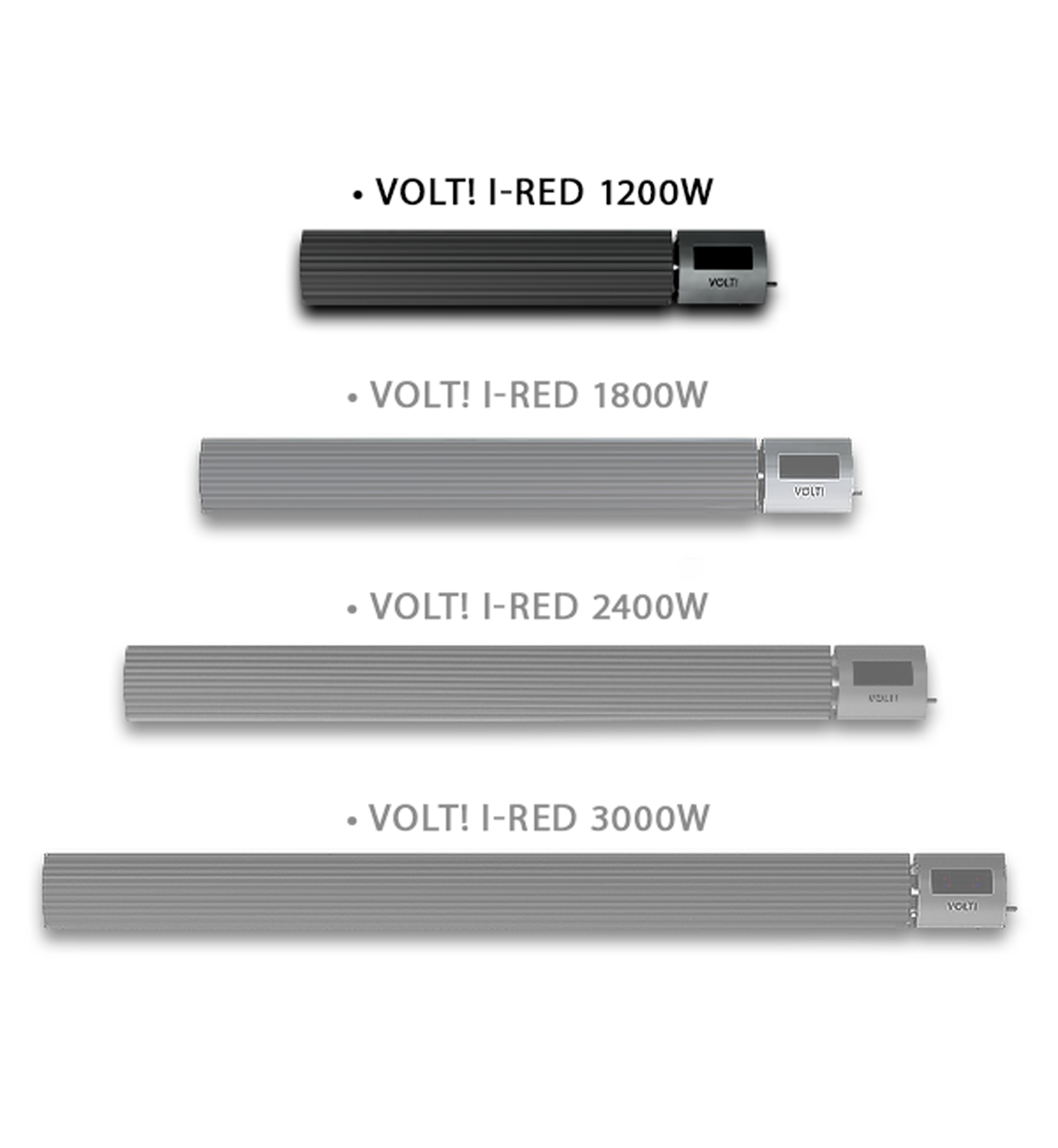 Fullcomfort VOLT! I-Red Infrarood Terrasverwarmer - 1200 Watt