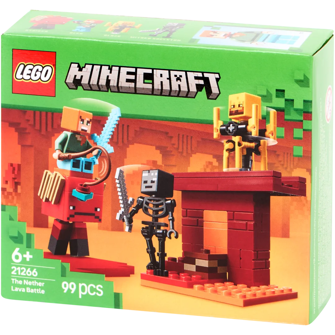 LEGO Minecraft La bataille de la lave du Nether