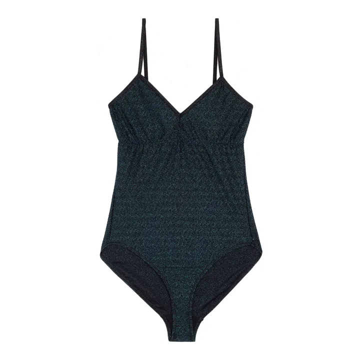 La Nouvelle Maillot de Bain Georgette Shiny | Noir