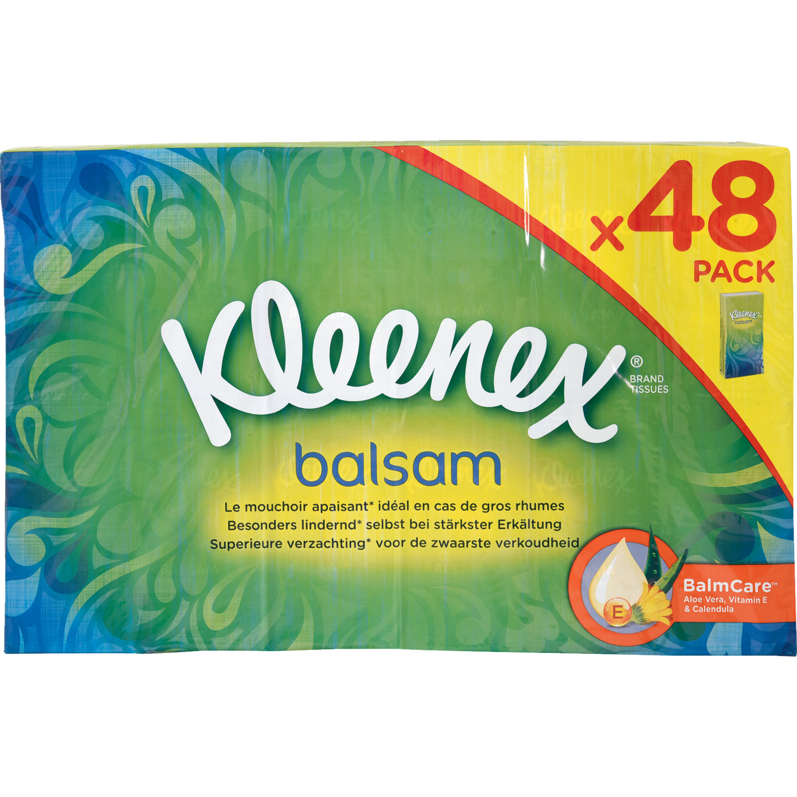 Kleenex Taschentücher Box Balsam 48 x 9 er Pack