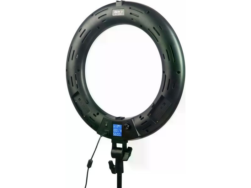 Viltrox Ringlicht VL-600T Dimmbares Ringlicht mit Stativ