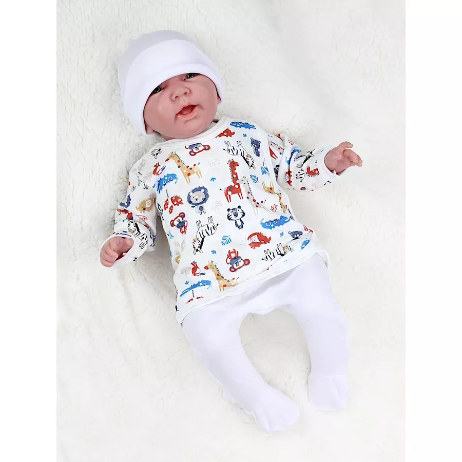 TupTam Baby Jungen Wickelshirt Langarm 5er Set dunkelblau