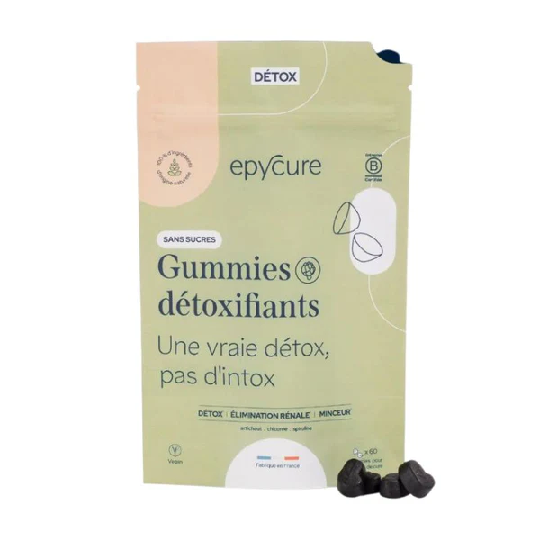 Epycure Gummies Detoxifiants 60 comprimés