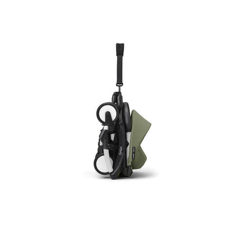 Poussette YOYO 3 Pack 6+ Olive / Cadre Blanc - STOKKE