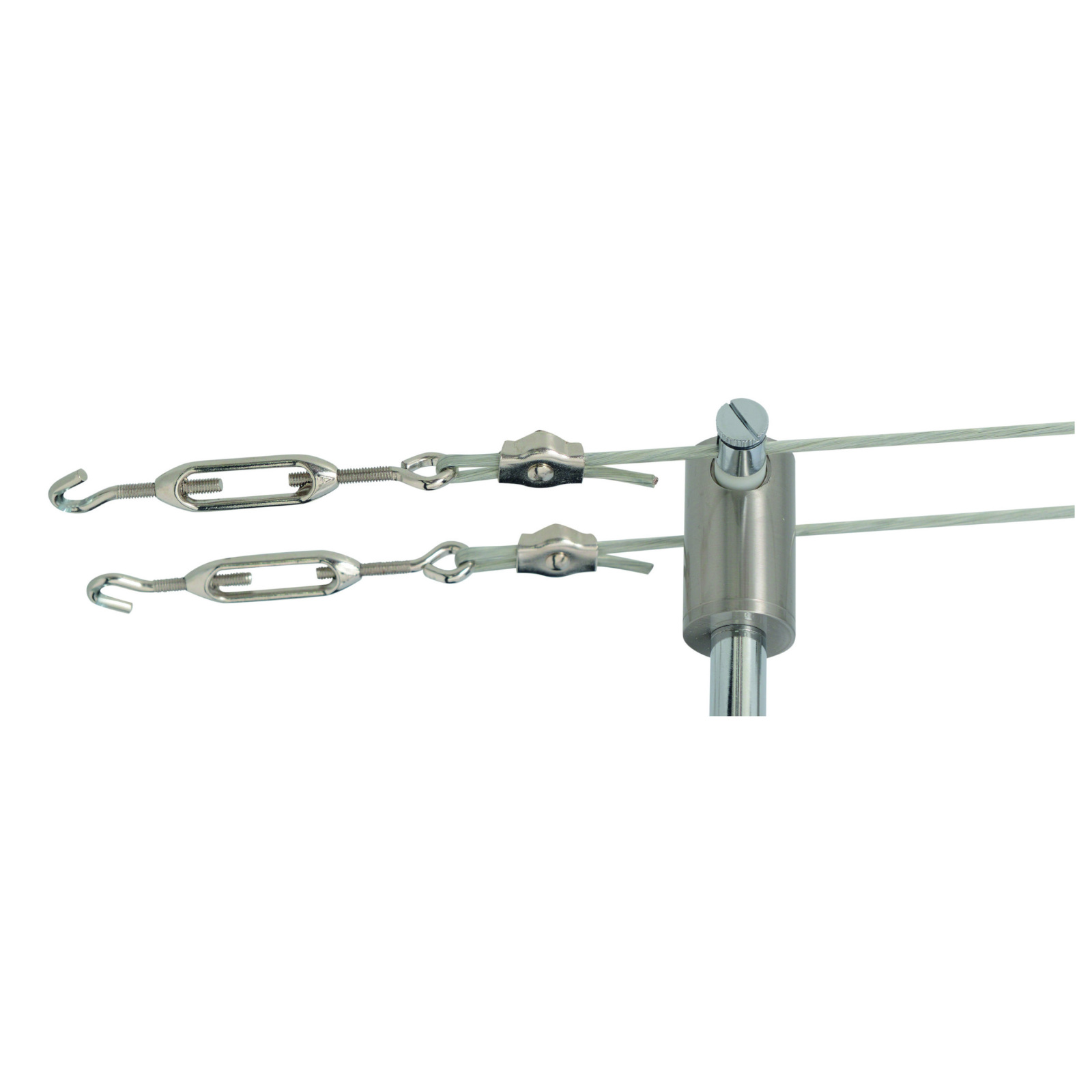 LED-Seilsystem TONY - Stahl - 120 cm
