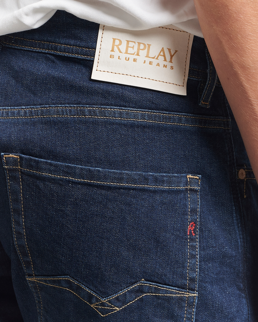 Replay Rocco Comfort Fit Stretch Eco Plus Jeans Dark Blue