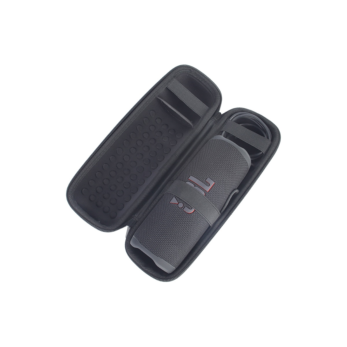 Beskyttende hardt deksel for JBL Flip 6 Bluetooth-høyttaler Sort