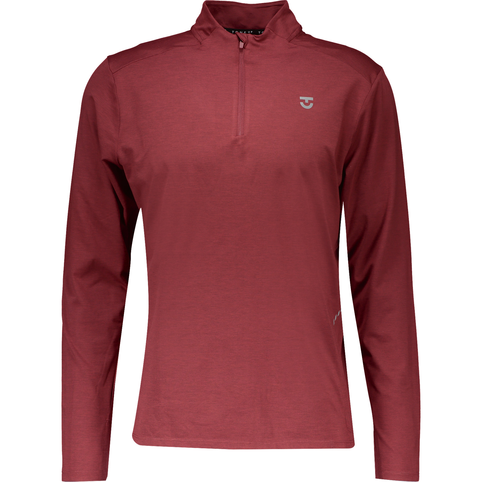 Tone Up Herren-Running-Shirt Active M, dunkelrot