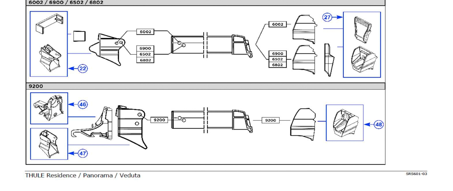 Insert Lead Rail 9200 2St