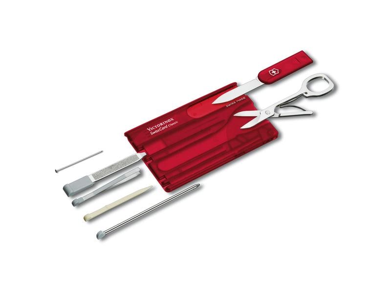 Victorinox SwissCard Classic 82 mm Praktische Begleitung für Ihr Portemonnaie