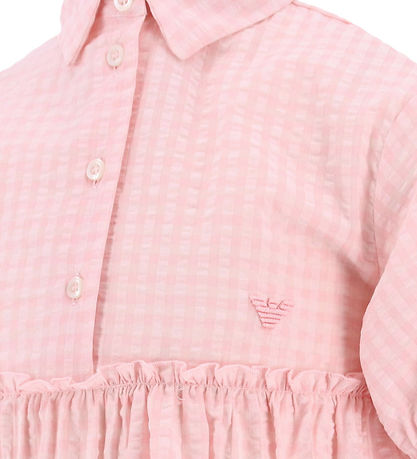 Emporio Armani Kleid - Pink Vichy