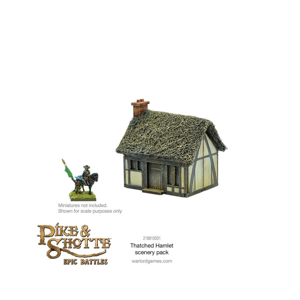 Pike & Shotte Epic Battles - Thatched Hamlet Scenery Pack
