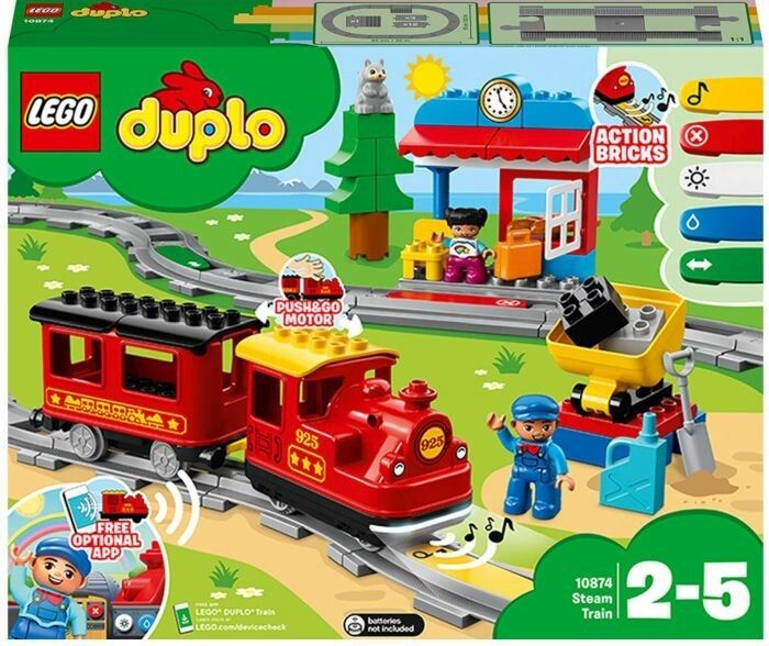 LEGO Duplo 10874 Dampfeisenbahn LEGO