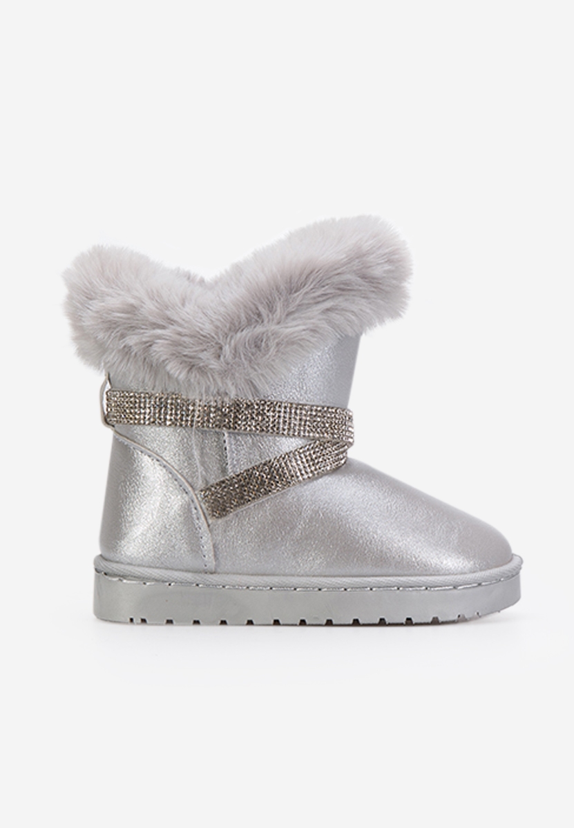 Bottes pour filles argent Catamarcia