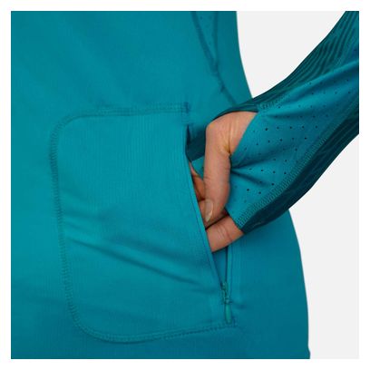 Maillot Manches Longues Femme Raidlight R-light Turquoise
