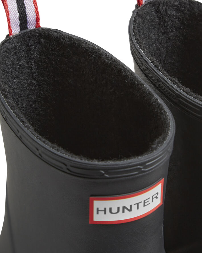 Hunter MENS PLAY SHORT INSULATED BOOT Black
