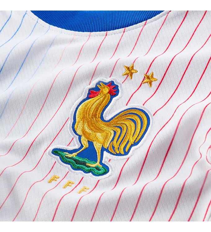 Nike JR Frankrijk Uitshirt 2024/2025