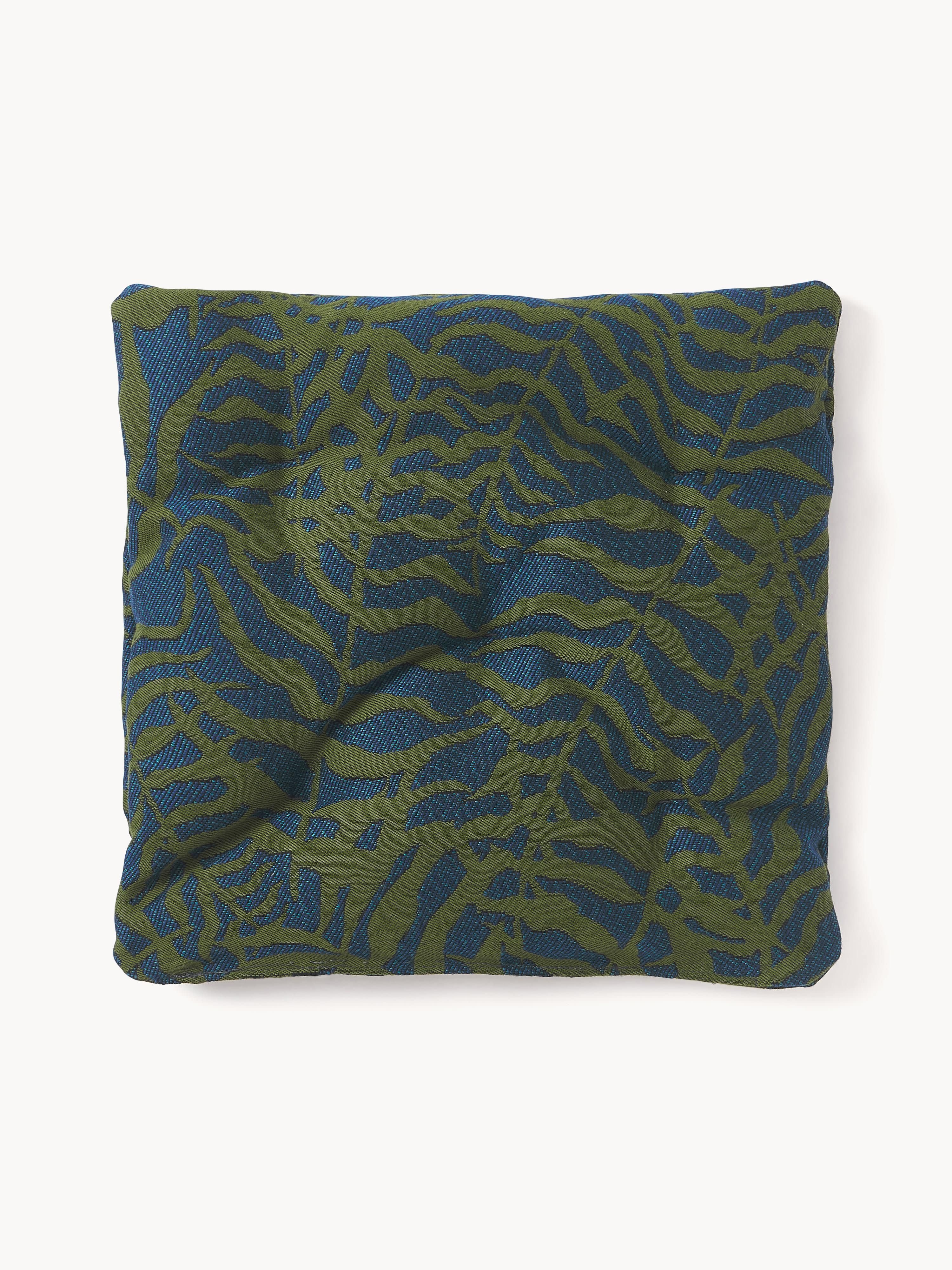Outdoor stoelkussen Ortun met jacquard patroon