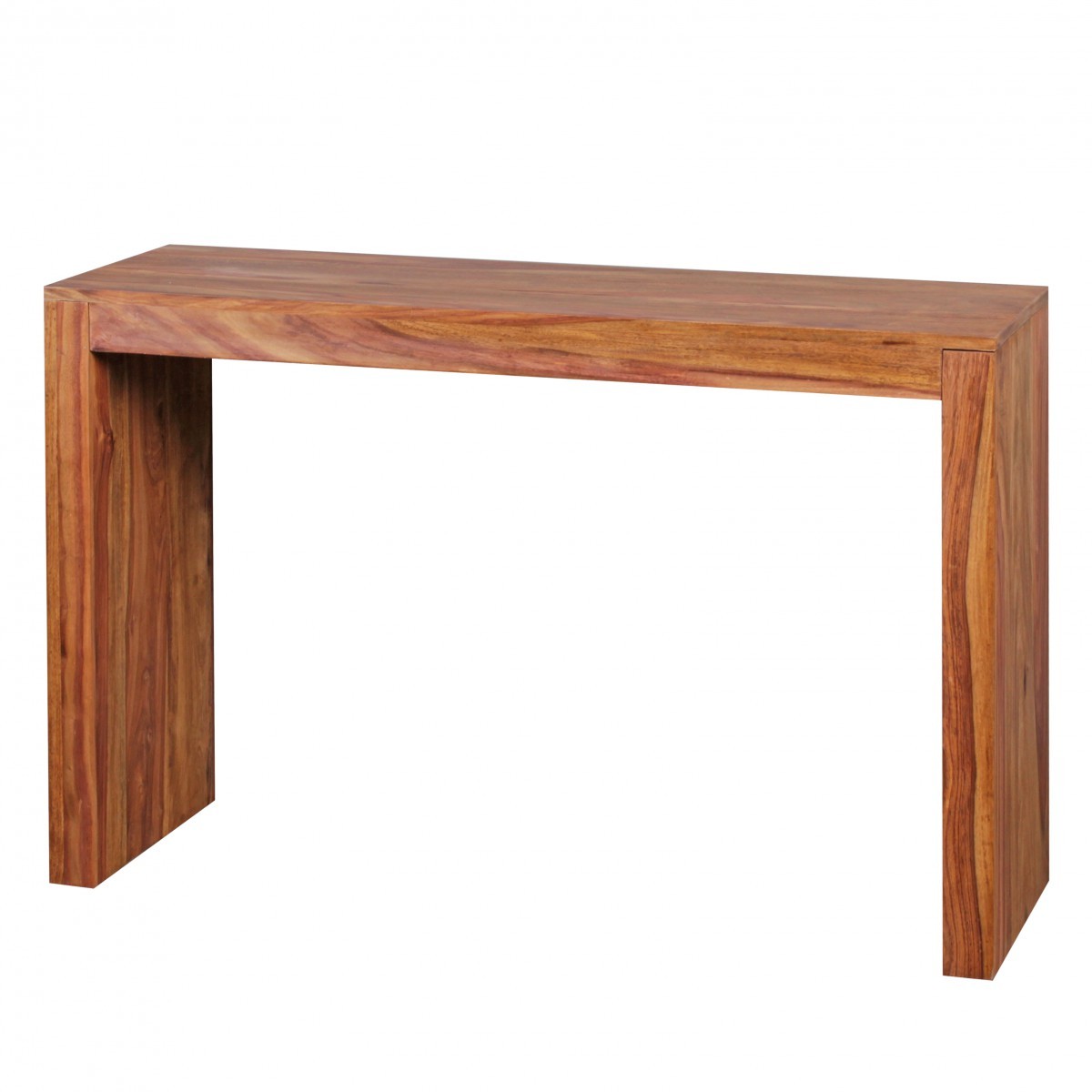 Konsolentisch - Sheesham massiv gebeizt - 115 cm breit