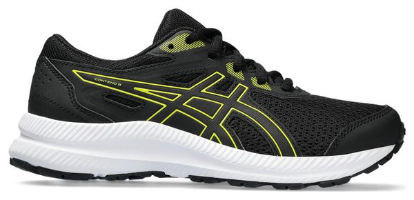 Chaussures de Running Enfant Asics Contend 8 GS Noir Jaune