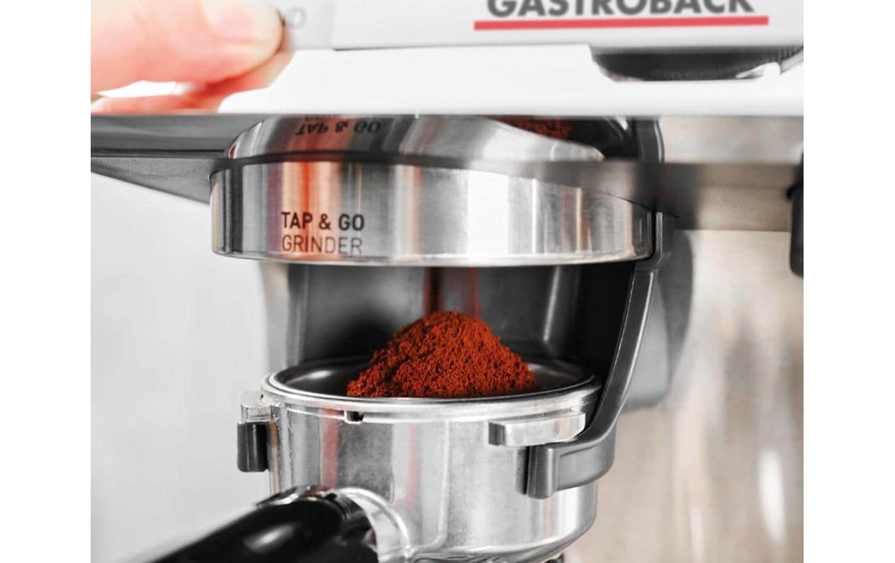 Siebträgermaschine Design Espresso Barista Pro<br>Siebträgermaschine für Kaffeebohnen oder Kaffeepulver