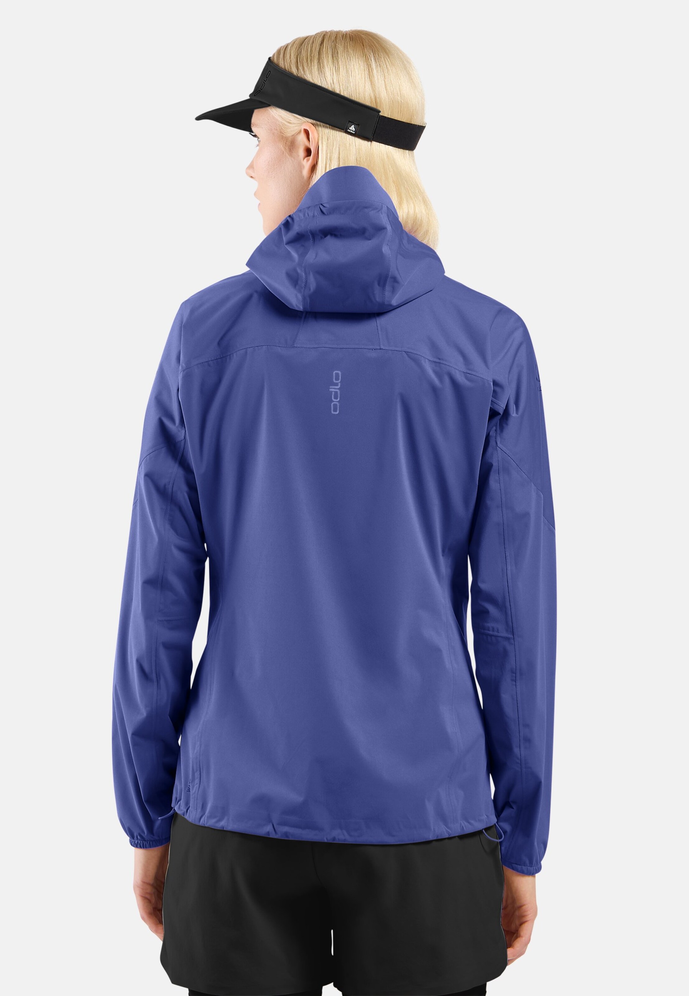 Wasserdichte X-Alp Performance Knit Laufjacke in Skipper Blue