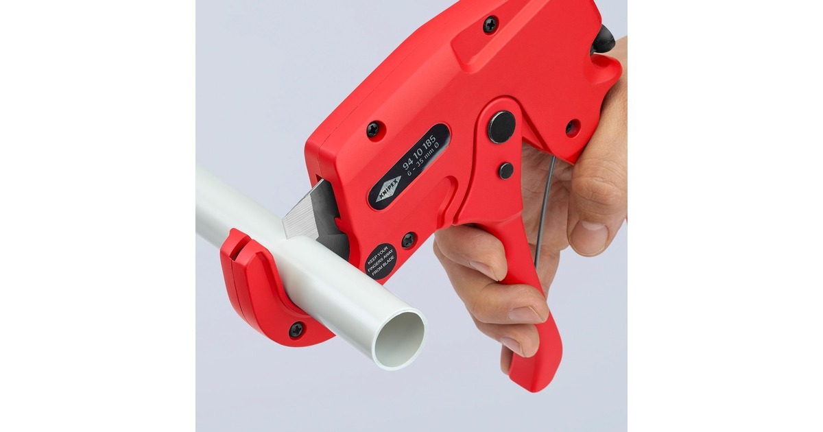 KNIPEXPijpsnijder 9410185  (Rood)