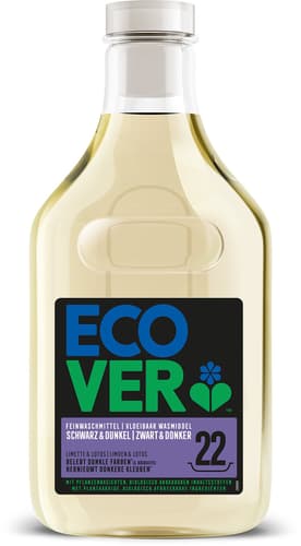 Ecover Feinwaschmittel Schwarz & Dunkel Limette & Lotus