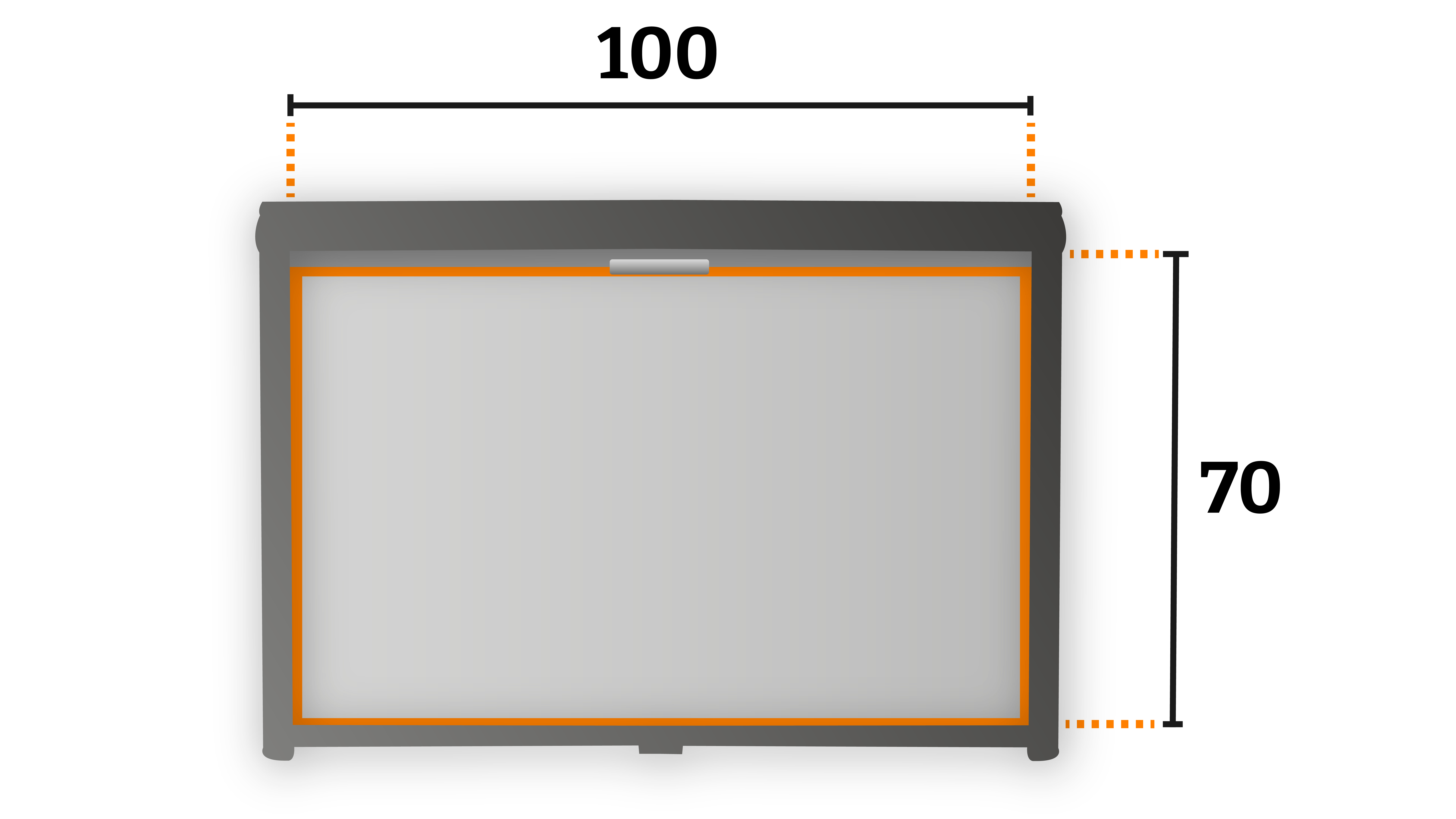 Tweedekans Obelink Eclipse combirollo grey - 100 x 70 cm