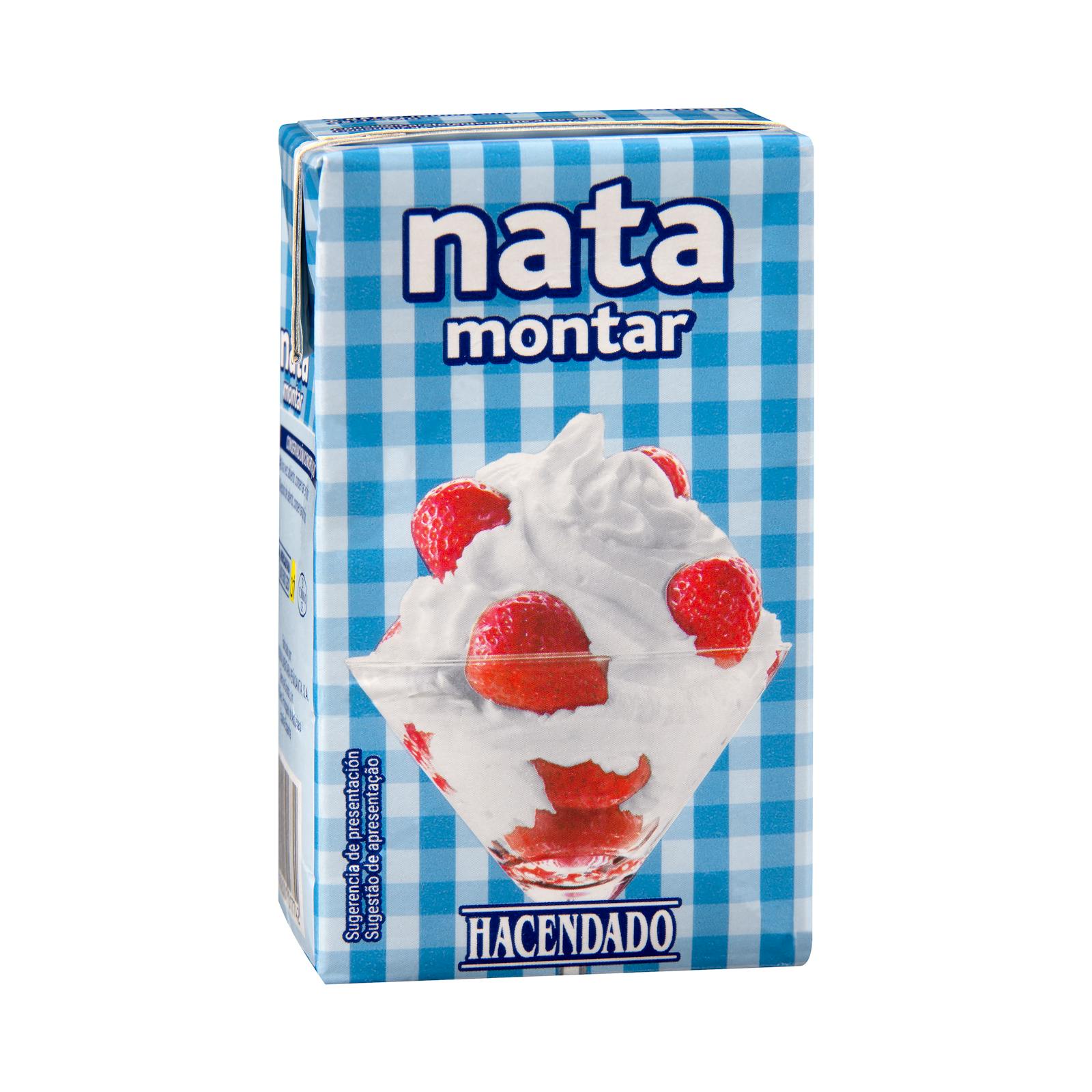 Crème fouettée Hacendado