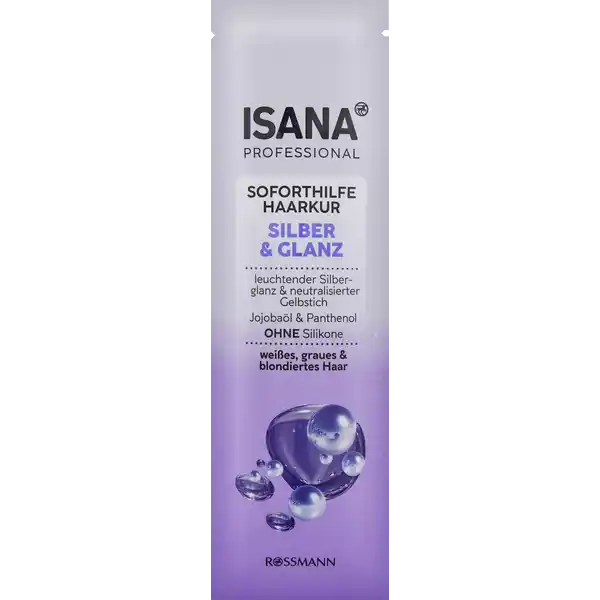 Soforthilfe Haarkur Silber & Glanz
