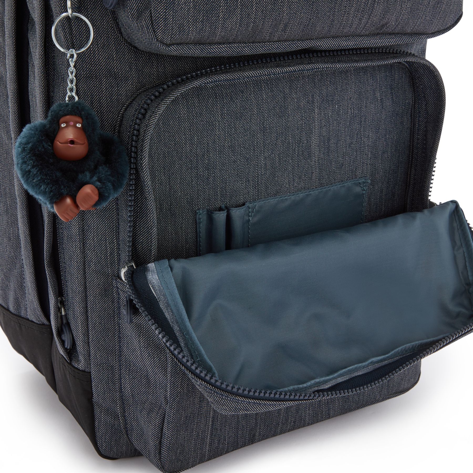 SCOTTY Grand sac à dos avec compartiment pour ordinateur portable - Marine Navy