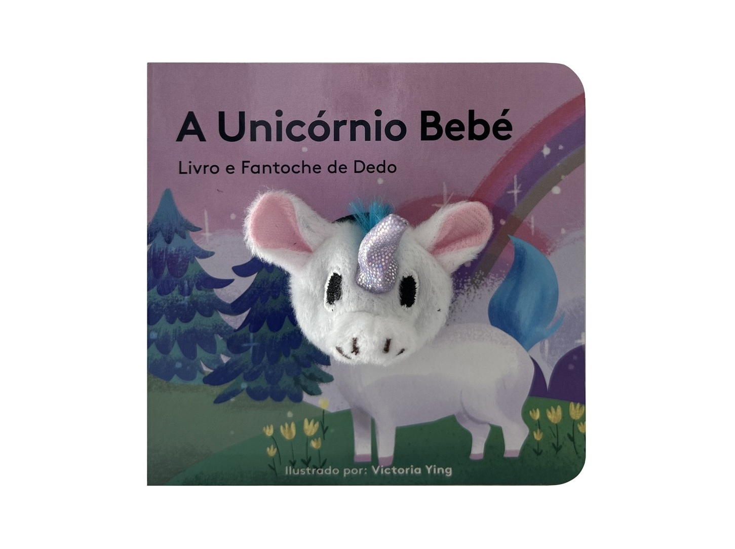 LIVRO LIVRO E FANTOCHE DE DEDO - A UNICÓRNIO BEBÉ