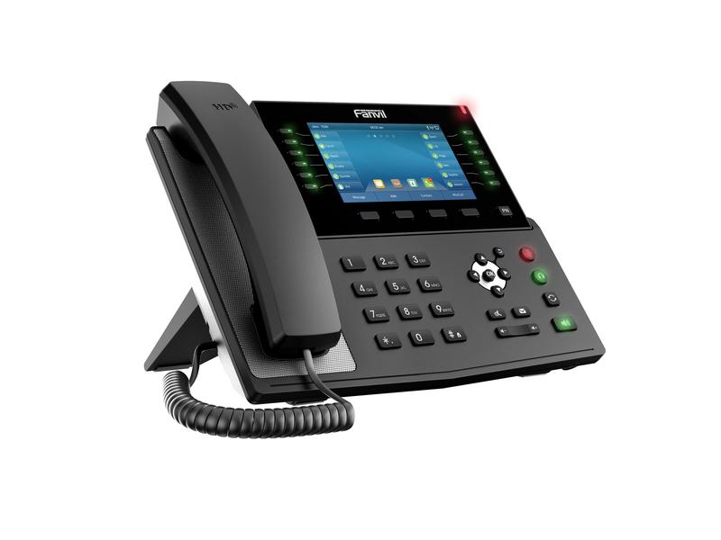 Fanvil Tischtelefon X7C Schwarz Fanvil X7C Enterprise IP-Telefon