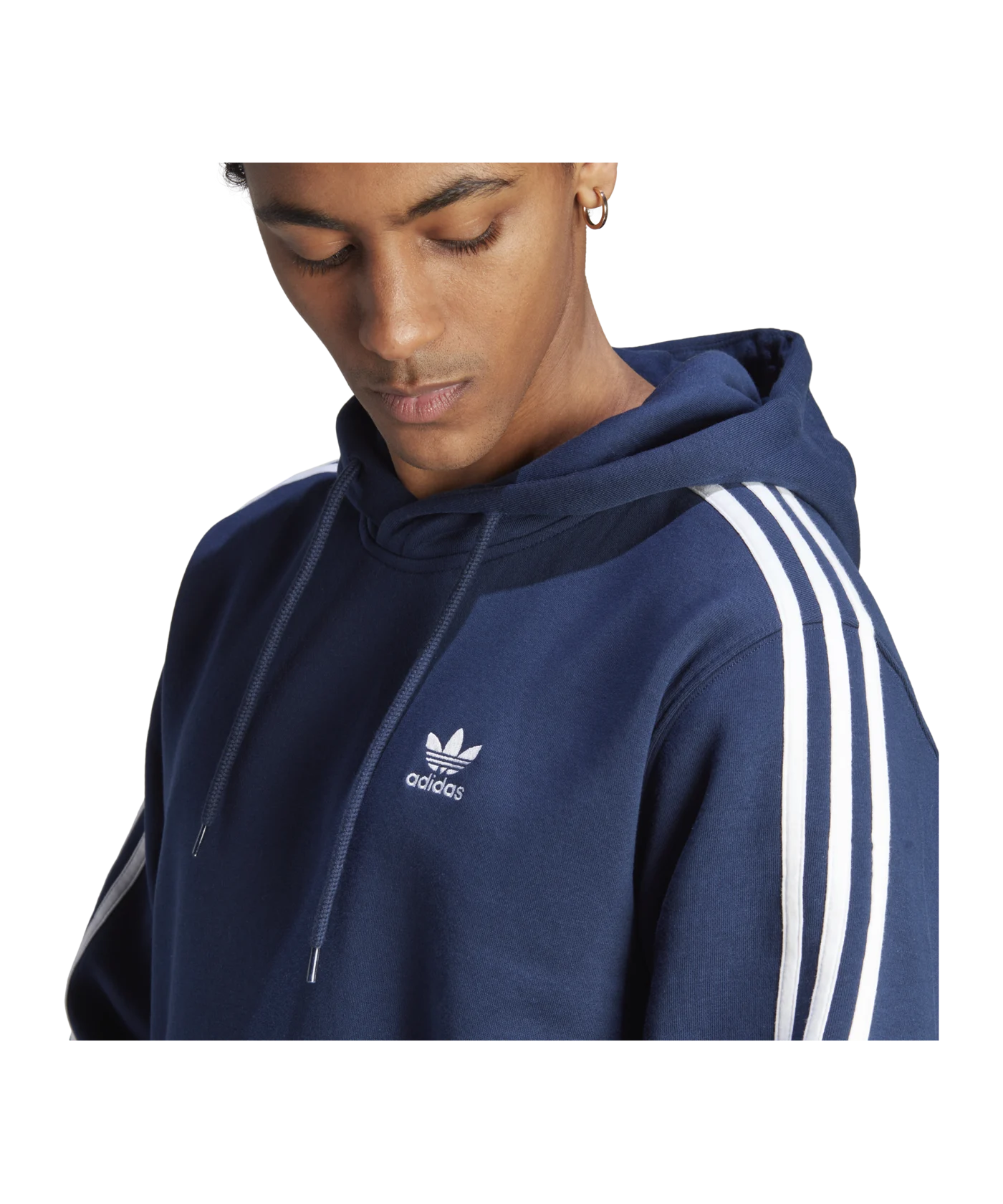 adidas Originals 3S Hoody Blau