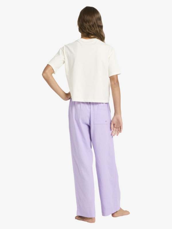 Lekeitio Break Pantalon à taille élastique Violet Filles 4-16 ans