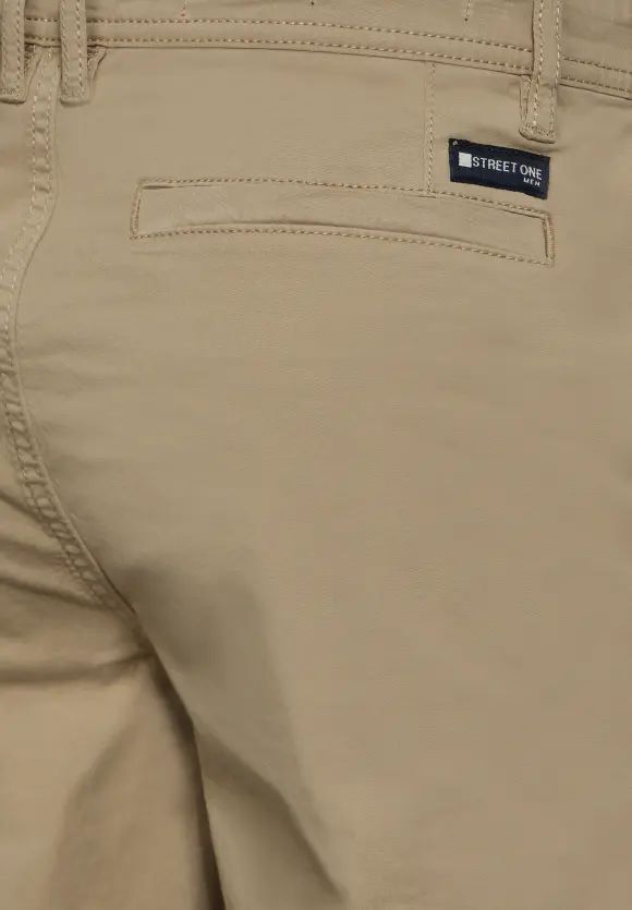 Basic Twill Chino Shorts - pure sand