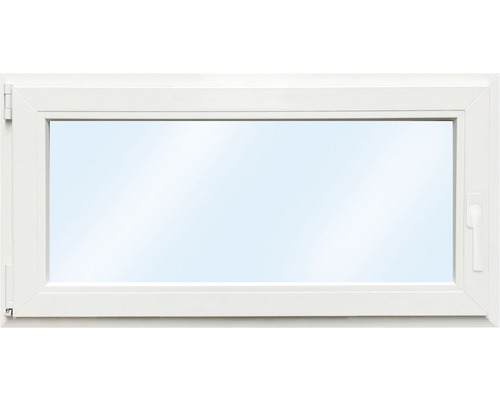 ARON Basic enkelvoudig kunststof raam, wit/antraciet, 1000x750 mm, DIN links