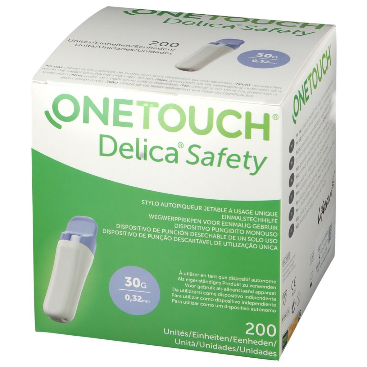 ONETOUCH® Delica® Safety Einmalstechhilfe 30 g