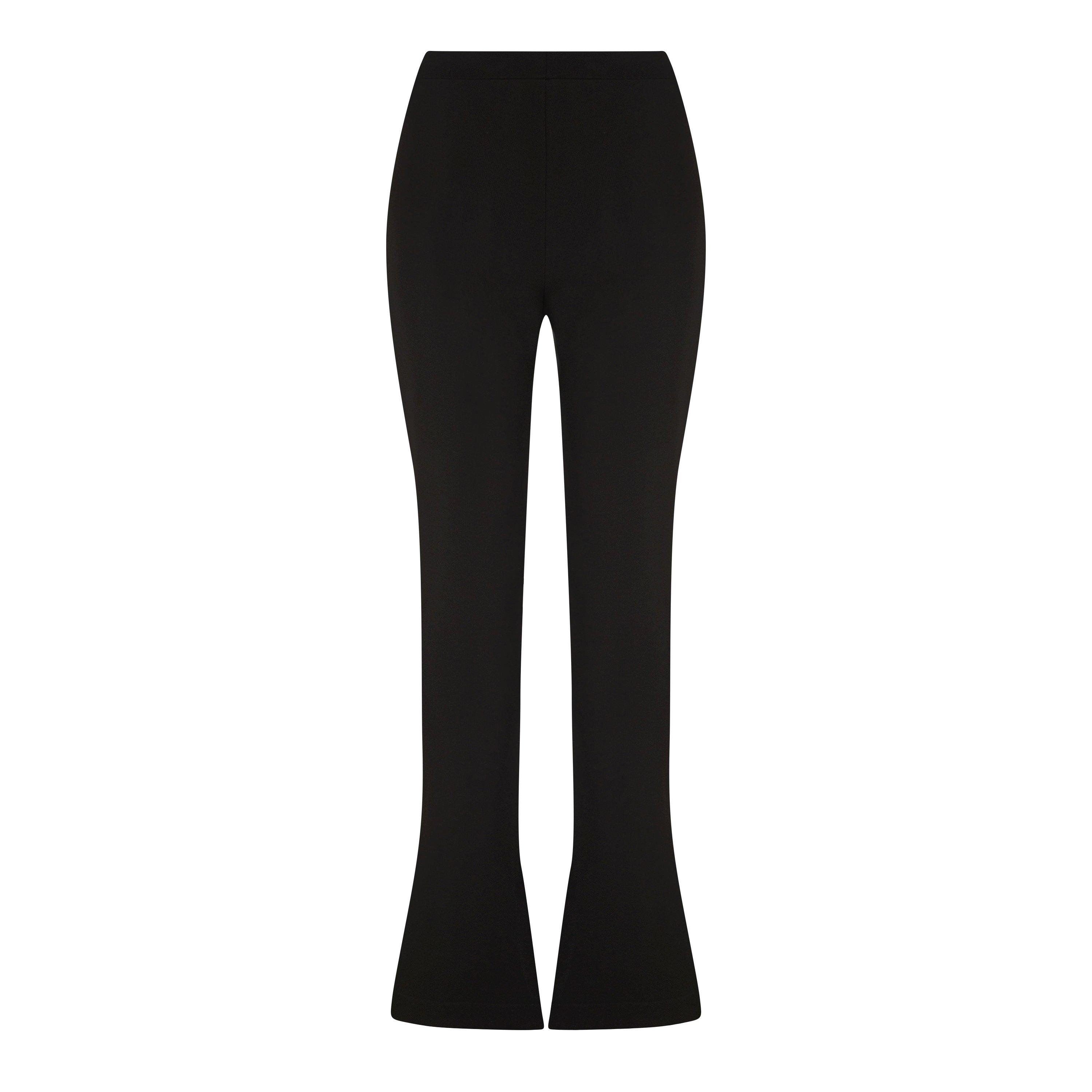 Off White Sleek Split Leggings