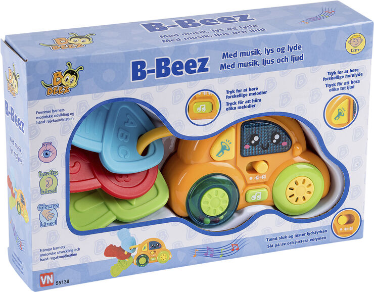 Baby Buddy BUDDY BILmNØGLER-LYDE mm Multi