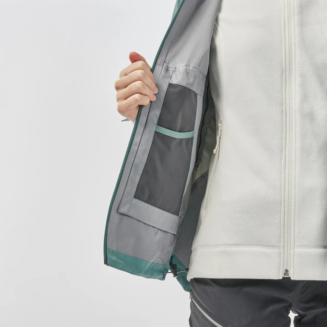 Decathlon Quechua - Jaqueta impermeável feminina Quechua MH500