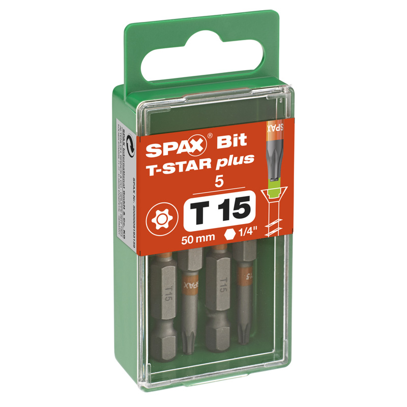 Spax bit T-STAR plus TX15x50mm
