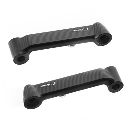 Support Clignotant Rizoma pour clignotant Light Unit sur carénage longueur 66 mm - Noir