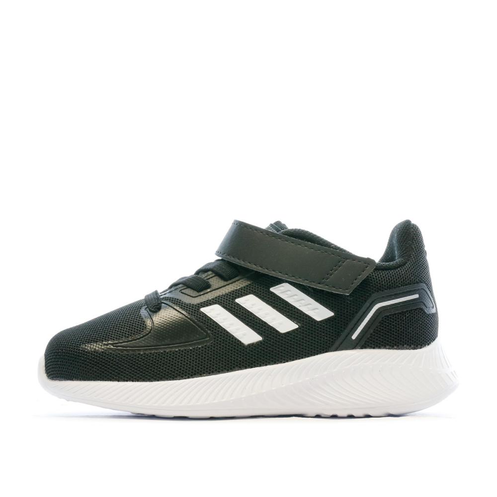 Adidas Baskets Noir/Blanc Garçon Adidas Runfalcon