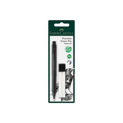 Faber-Castell Precision - Stylo gomme avec recharges
